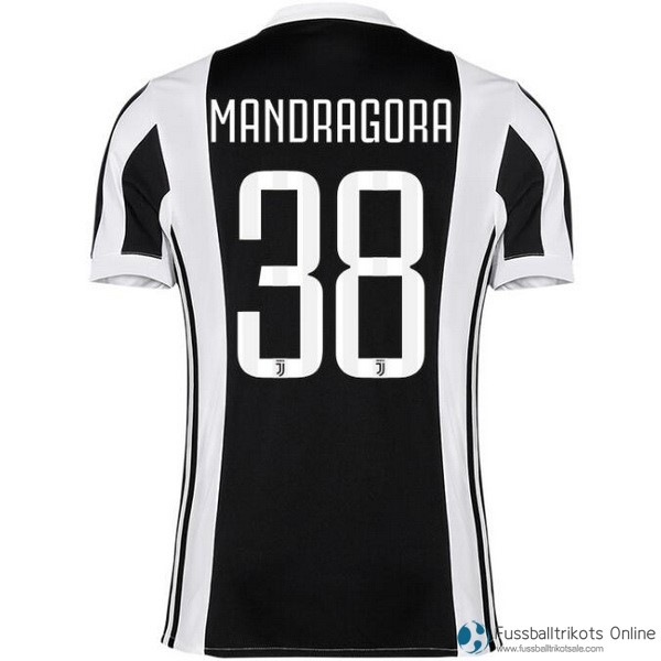 Juventus Trikot Heim Mandragora 2017-18 Fussballtrikots Günstig